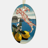  Italië reizen Keramisch Ornament (Links)