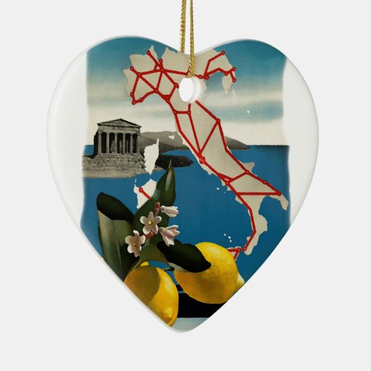  Italië reizen Keramisch Ornament (Rechts)