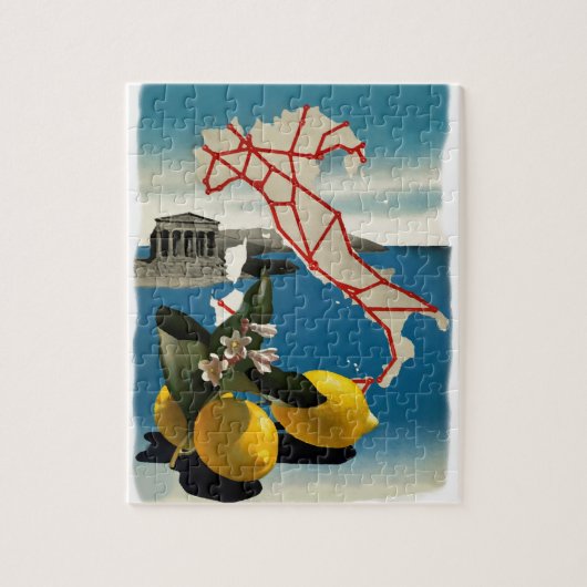  Italië reizen Legpuzzel (Verticaal)