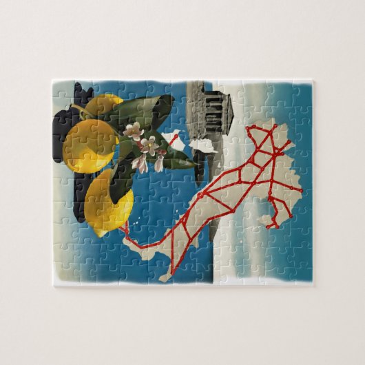 Italië reizen Legpuzzel (Horizontaal)
