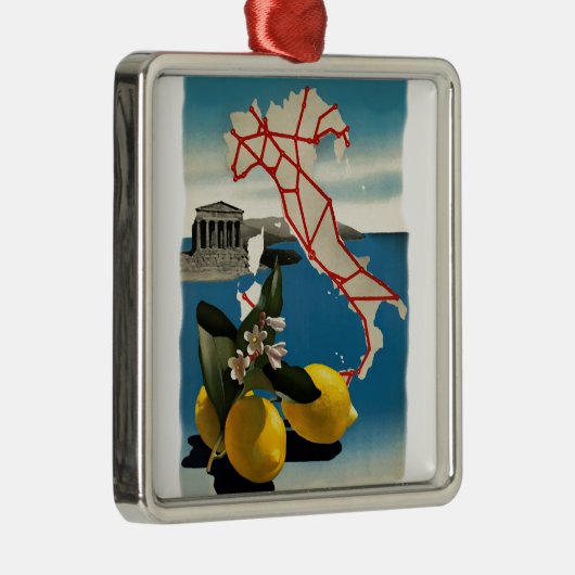  Italië reizen Metalen Ornament (Rechts)