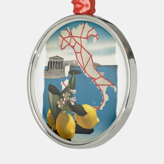  Italië reizen Metalen Ornament (Links)
