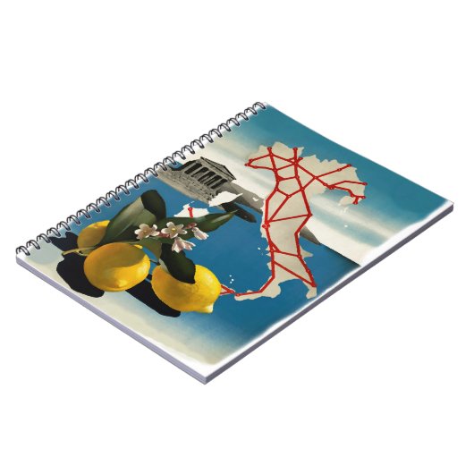  Italië reizen Notitieboek (Linkerzijde)