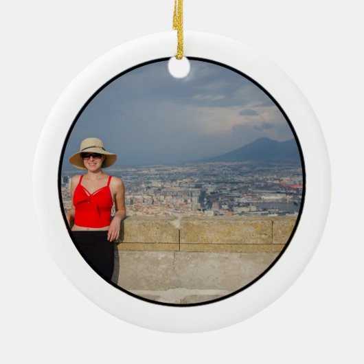 Italië Reizen Ornament (Achterkant)