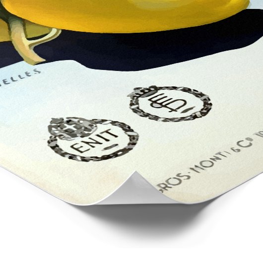 Italië reizen Poster (Hoek)