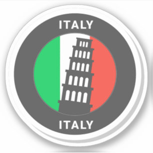 Italië Reizen Sticker azijn