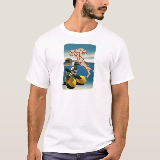  Italië reizen T-shirt (Voorkant)