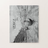 Italië Reizen - Ventilator zwart-wit souvenir Legpuzzel (Verticaal)