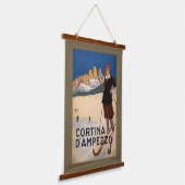 Italië Reizigersreis Hangend Wandkleed (Gebogen)