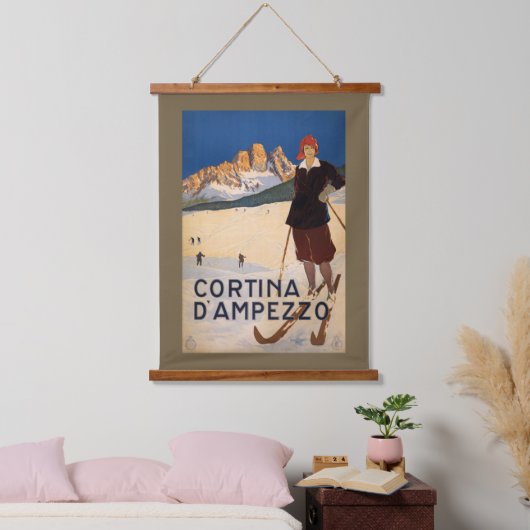 Italië Reizigersreis Hangend Wandkleed (Slaapkamer)