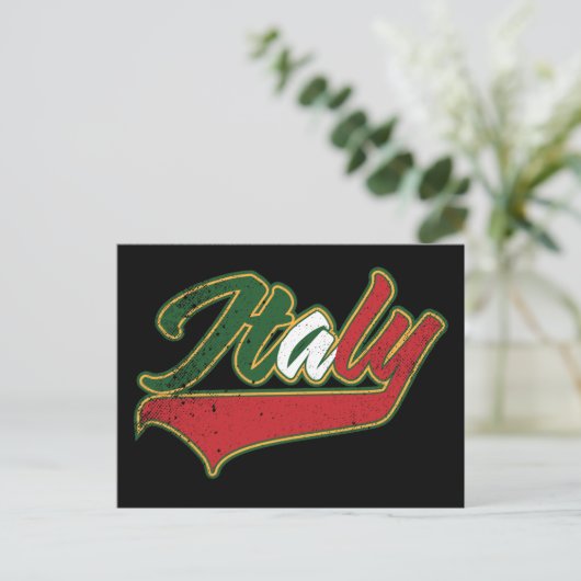 Italië Retro Briefkaart (Staand voorkant)