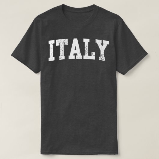 Italië Retro Italiaans Italië Thuis Liefde T-shirt (Design voorkant)