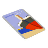 Italië Retro  - italiaans reisbureau voor stralen Magneet (Rechterzijde)