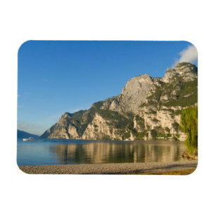 Italië, Riva del Garda, Gardameer, Berg Magneet
