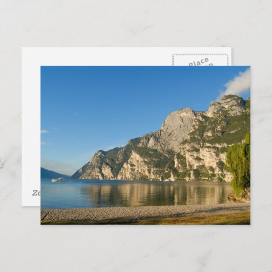 Italië, Riva del Garda, meer Garda, berg Briefkaart (Voorkant / Achterkant)