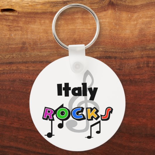 Italië Rocks Sleutelhanger (Voorkant)