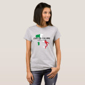 Italië roept Design T-Shirt (Voorkant volledig)