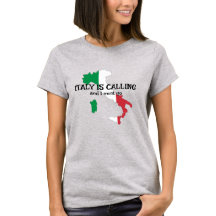 Italië roept Design T-Shirt