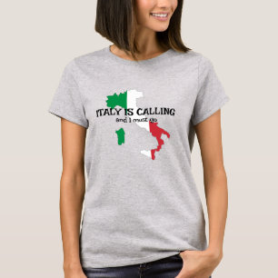 Italië roept Design T-Shirt