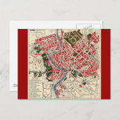 Italië Romakaart Rome Briefkaart (Voorkant / Achterkant)