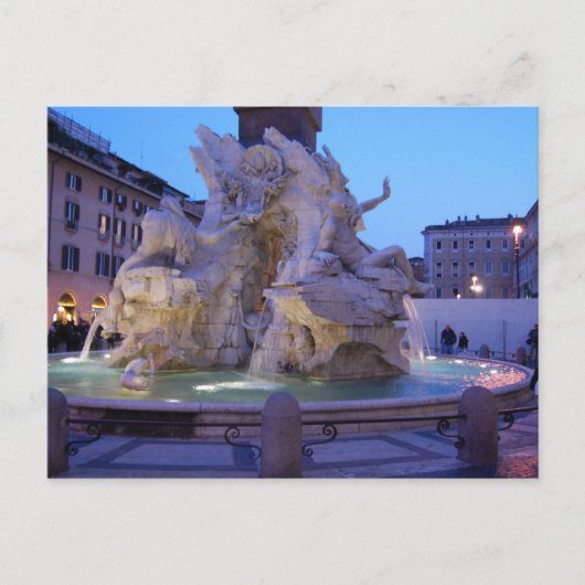 Italië, Rome Briefkaart (Voorkant)