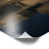 Italië, Rome, Castel Sant'Angelo en de rivier de Foto Afdruk (Hoek)