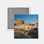 Italië, Rome, Castel Sant'Angelo en rivier Magneet (Voorkant / Achterkant)