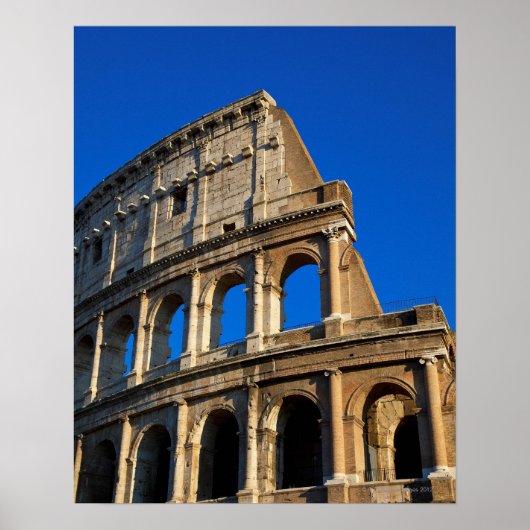Italië, Rome, Coliseum Poster (Voorkant)