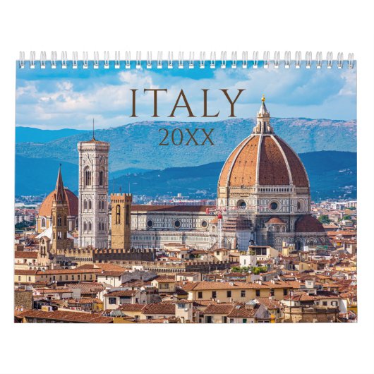 Italië Rome Florence Venetië Toscane Muur Kalender (Hoes)