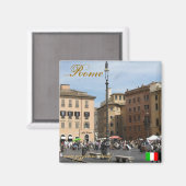 Italië Rome koele magneet ontwerp (Voorkant / Achterkant)