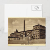 Italië, Rome, Quirinial Palace Briefkaart (Voorkant / Achterkant)