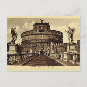 Italië, Rome, Roma, Castel Santa ANgelo Briefkaart