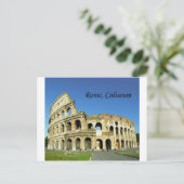Italië, Rome, Roman Coliseum (St.K.) Briefkaart (Staand voorkant)