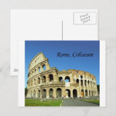 Italië, Rome, Roman Coliseum (St.K.) Briefkaart (Voorkant / Achterkant)