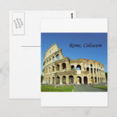 Italië, Rome, Roman Coliseum (St.K.) Briefkaart (Voorkant / Achterkant)