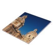 Italië, Rome, Santa Maria di Loreto kerk en Tegeltje (Zijkant)