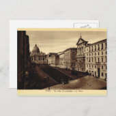 Italië, Rome, Sint-Pater Basilica Briefkaart (Voorkant / Achterkant)