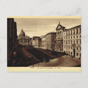 Italië, Rome, Sint-Pater Basilica Briefkaart