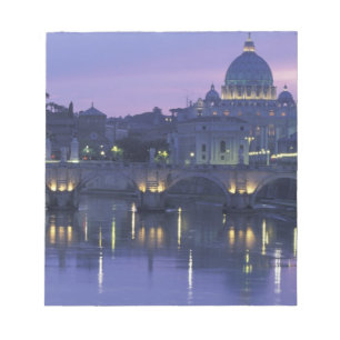 Italië, Rome Sint-Pieter en Ponte Sant Angelo, Notitieblok