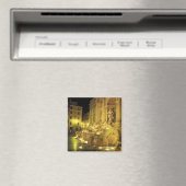 Italië, Rome. Trevi-fontein 's nachts. Magneet (Insitu (Vaatwasser))