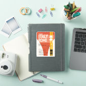 Italië Rome vakantie ticket Sticker (iPad Cover)