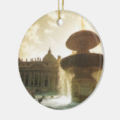 Italië, Rome, Vaticaan, St Peter's Keramisch Ornament (Links)