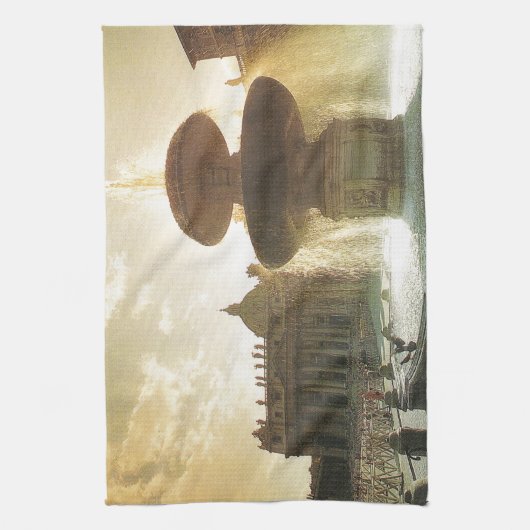  Italië, Rome, Vaticaan, St Peter's Theedoek (Verticaal)