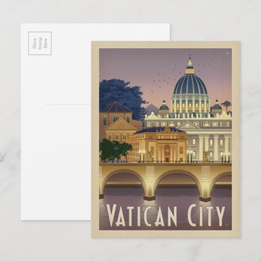 Italië, Rome - Vaticaanstad Briefkaart (Voorkant / Achterkant)