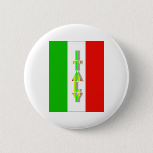 Italië Ronde Button 5,7 Cm (Voorkant)