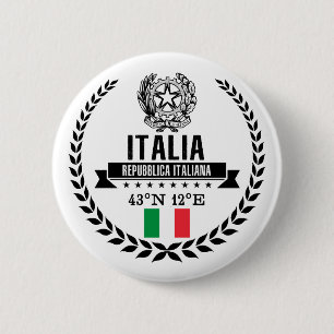 Italië Ronde Button 5,7 Cm