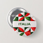 Italië Ronde Button 5,7 Cm (Voorkant /achterkant)