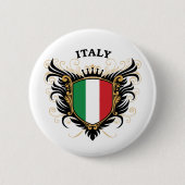 Italië Ronde Button 5,7 Cm (Voorkant)