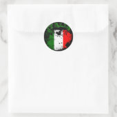 ITALIË RONDE STICKER (Tas)