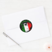 ITALIË RONDE STICKER (Envelop)